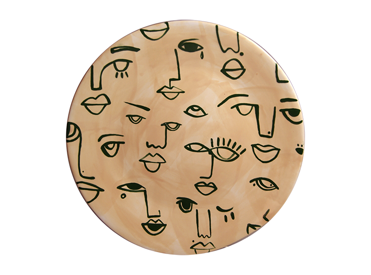 Bisque Organic Coupe Dinner Plate (Case of 4)