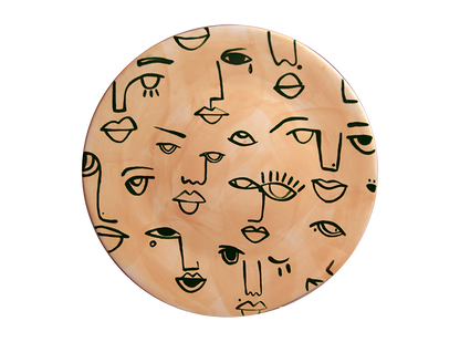 Bisque Organic Coupe Dinner Plate (Case of 4)