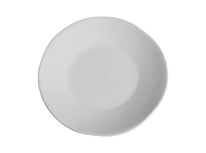 Bisque Organic Coupe Salad Plate (Case of 6)