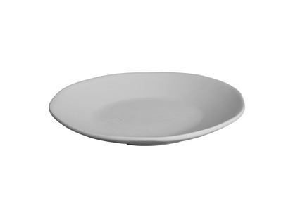 Bisque Organic Coupe Salad Plate (Case of 6)