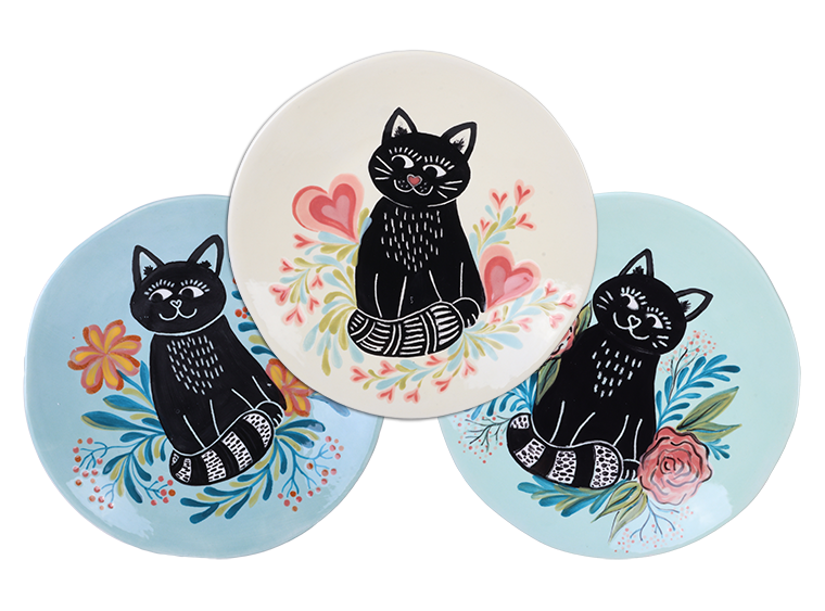 Bisque Organic Coupe Salad Plate (Case of 6)