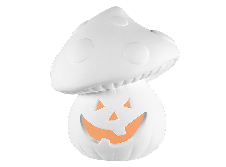 Bisque Shroom-O-Lantern (Case of 2)