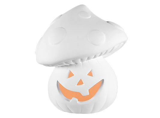 Bisque Shroom-O-Lantern (Case of 2)