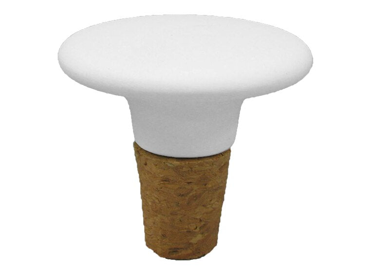 Bisque Wine Stopper Convex 2" (Case of 10)