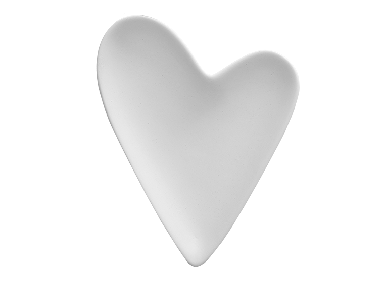 Bisque Heart Jewelry Dish (Case of 12)
