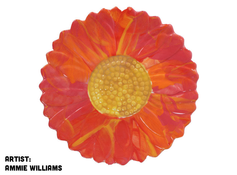 Bisque Sunflower Dish (Case of 12)