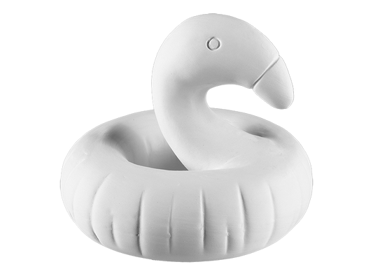 Bisque Floaty Friends Flamingo Figurine (Case of 6)