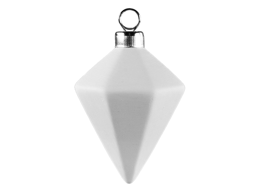 Bisque Beaming Gem Ornament (Case of 12)