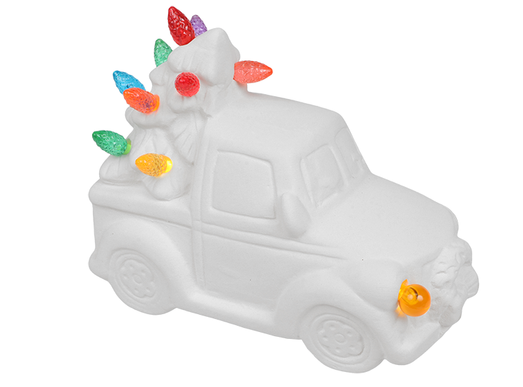Bisque Lighted Christmas Tree Truck Night Light (Case of 8)