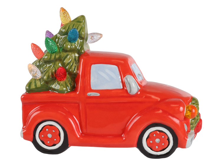 Bisque Lighted Christmas Tree Truck Night Light (Case of 8)