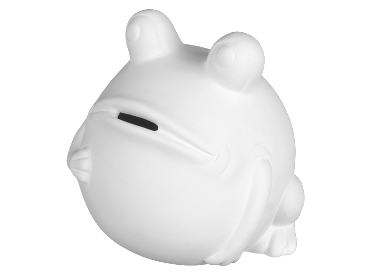 Bisque Fat Frog Bank (Case of 4)