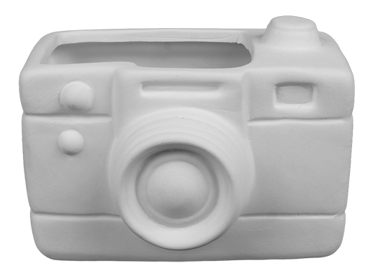 Bisque Retro Snapshot Planter (Case of 4)