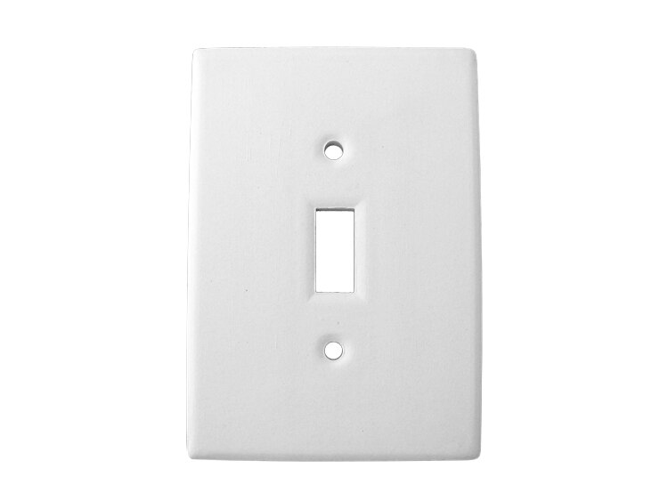 Bisque Single Switch Plate (Case of 12)