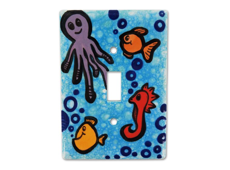 Bisque Single Switch Plate (Case of 12)