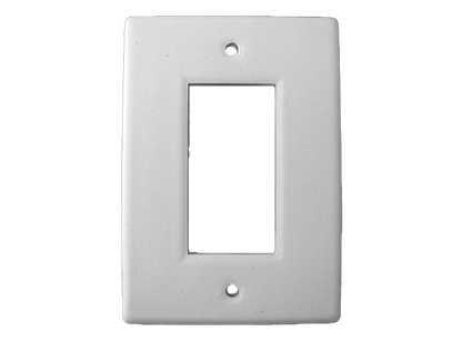 Bisque Single Rocker Plate (Case of 12)