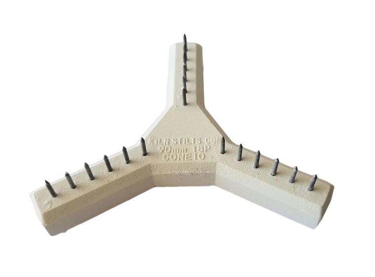 Multi Point Stilt - 90mm/3.54" With 18 Points (Case of 1)