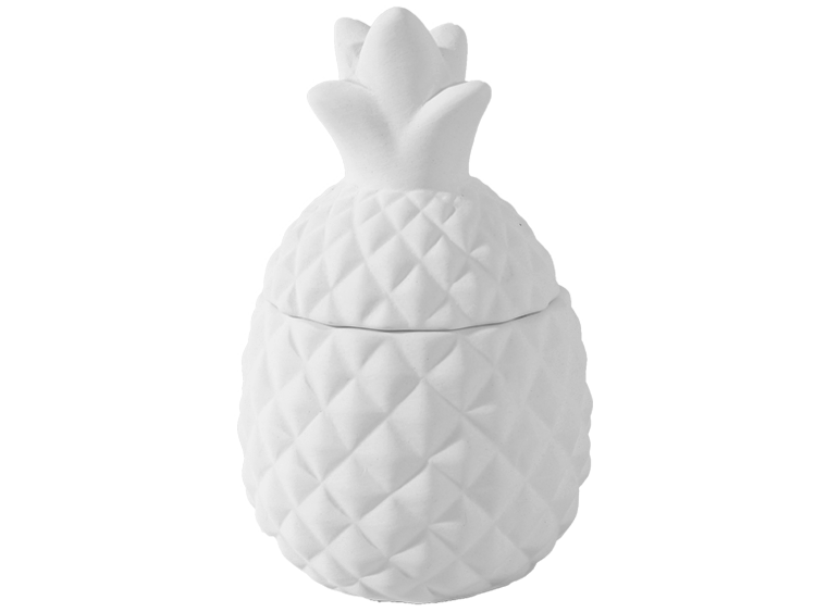 Bisque Mini Pineapple Box (Case of 6)