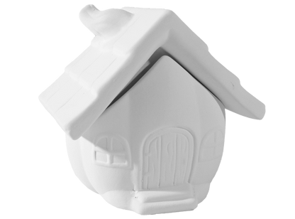 Bisque Pumpkin Fairy House Box (Case of 4)