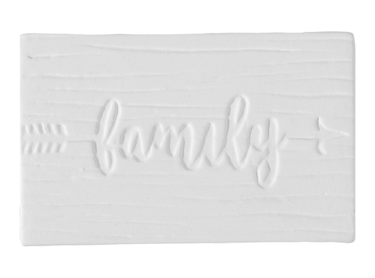Bisque Woodgrain Family Box (Case of 4)