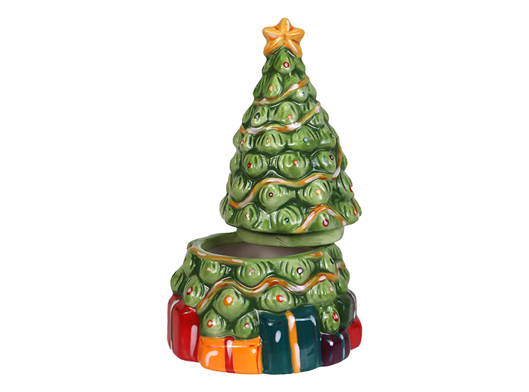 Bisque Christmas Tree Box (Case of 4)
