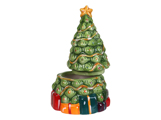Bisque Christmas Tree Box (Case of 4)