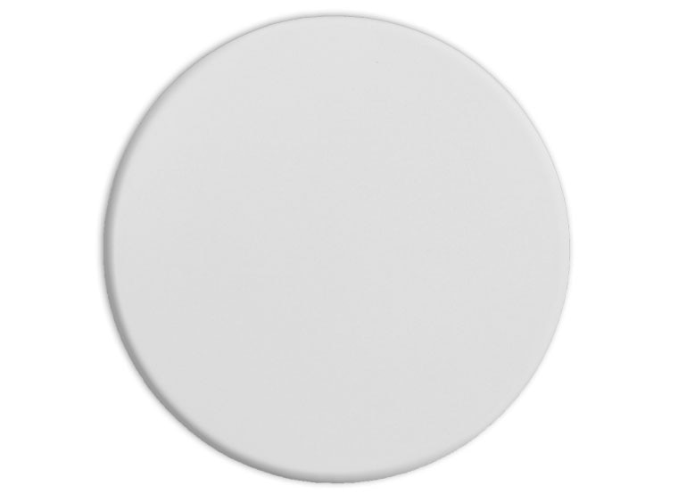 Bisque 5" Round Tile (Case of 24)