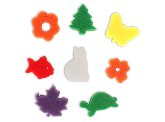 Shape Sponges (Case of 8)