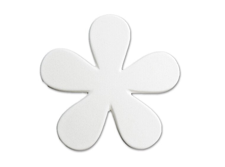 Bisque 4.25" Flower Tile (Case of 12)