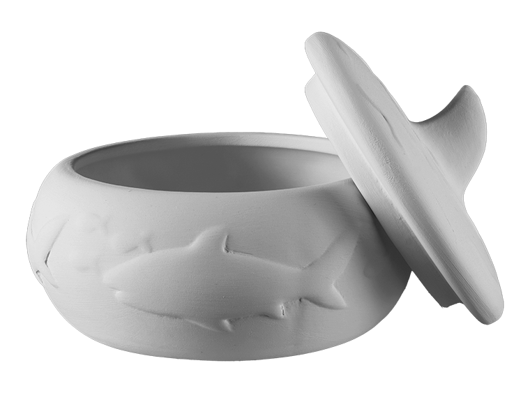 Bisque Sharkfin Box (Case of 4)