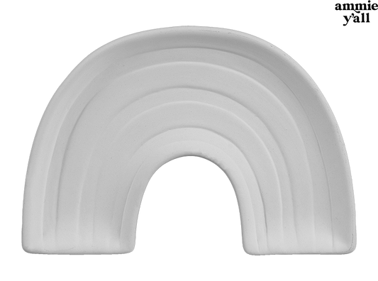 Bisque Ammie's Rainbow Dish (Case of 12)