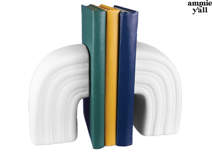 Bisque Ammie's Rainbow Bookend (Case of 4)