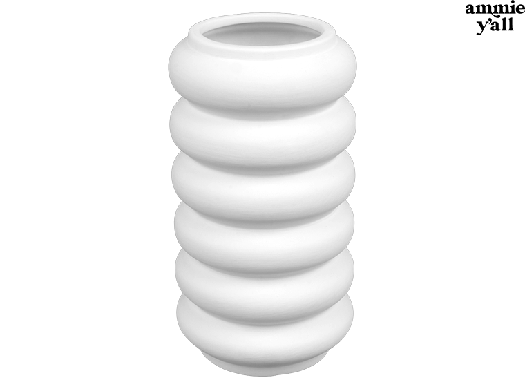 Bisque Bubble Vase (Case of 4)