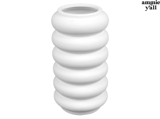 Bisque Bubble Vase (Case of 4)