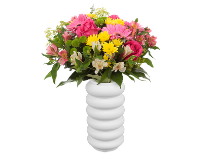 Bisque Bubble Vase (Case of 4)