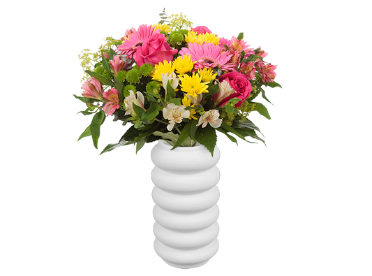 Bisque Bubble Vase (Case of 4)