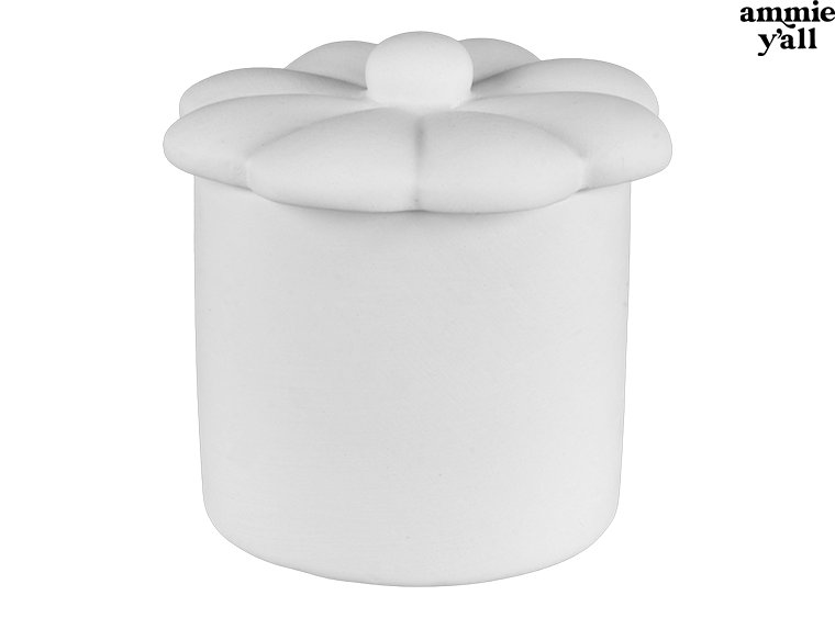 Bisque Pretty Petal Box (Case of 4)