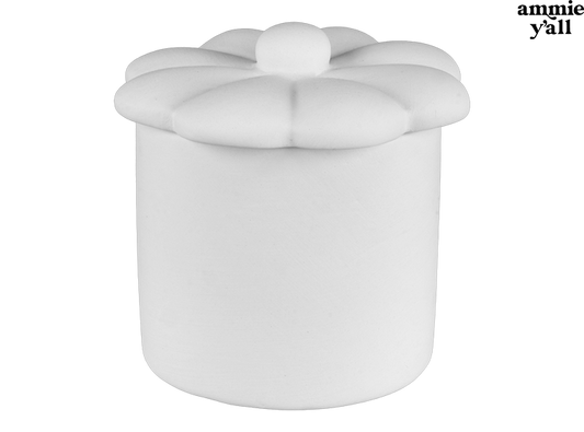 Bisque Pretty Petal Box (Case of 4)