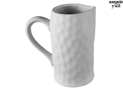 Bisque Farmhouse Pitcher (Case of 4)
