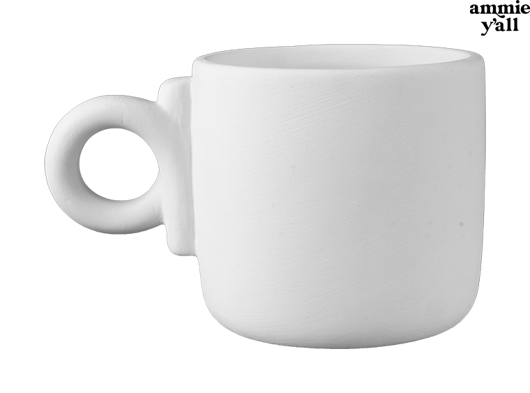 Bisque Twist Handle Mug (Case of 6)