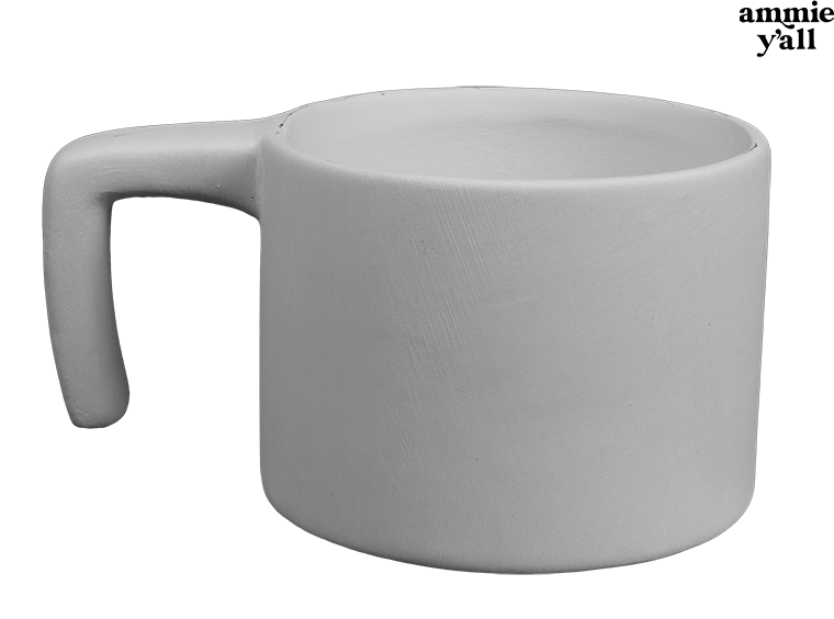 Bisque Right Angle Mug (Case of 6)