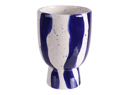 Bisque Pedestal Glass (Case of 6)
