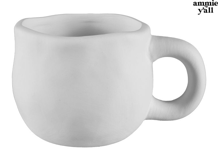 Bisque Hand Built Mug (Case of 6)