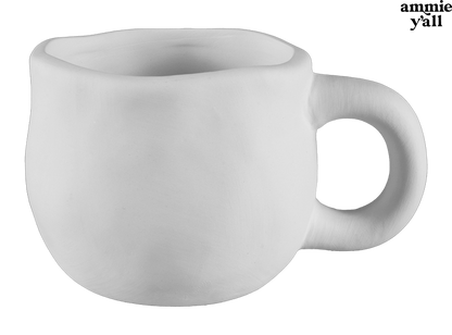 Bisque Hand Built Mug (Case of 6)