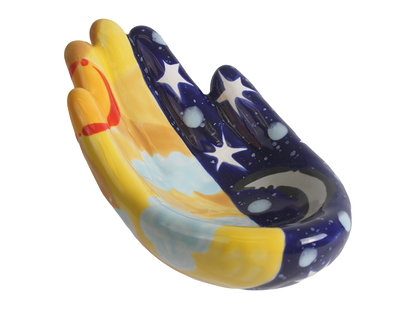 Bisque Hold My Hand Dish (Case of 12)