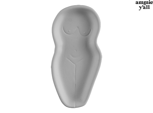 Bisque Chubby Girl Dish (Case of 12)