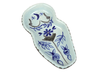 Bisque Chubby Girl Dish (Case of 12)