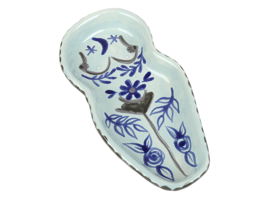 Bisque Chubby Girl Dish (Case of 12)