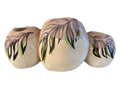 Bisque Schuyler Cluster Vase (Case of 4)