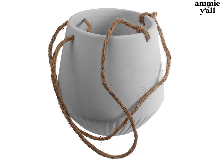 Bisque East Atlanta Hanging Planter (Case of 4)