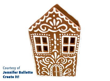 Bisque House Container (Case of 3)